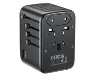 Unitek Ładowarka podróżna EU/US/UK/AUS PD 65 W - 1455239 - zdjęcie 2